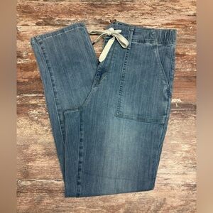 Judy Blue | VGUC Drawstring Stretch Light Blue Denim Jeans 9, 29 Waist